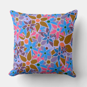 Trendy Floral Pattern #3 Kissen