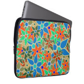 Trendy Floral Pattern #3 Laptopschutzhülle (Vorne Rechts)