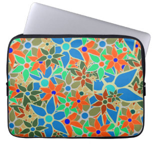 Trendy Floral Pattern #3 Laptopschutzhülle