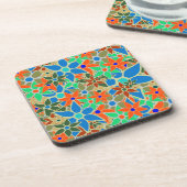 Trendy Floral Pattern #3 Untersetzer (Linke Seite)
