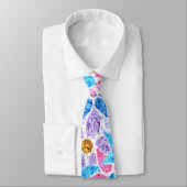 Trendy Floral Pattern #6 Krawatte (Gebunden)