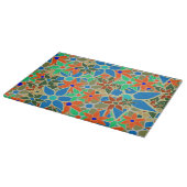 Trendy Floral Pattern #6 Schneidebrett (Ecke)