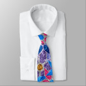 Trendy Floral Pattern #8 Krawatte (Gebunden)