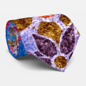 Trendy Floral Pattern #8 Krawatte (Gerollt)