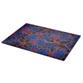 Trendy Floral Pattern #9 Schneidebrett (Ecke)