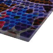 Trendy Floral Pattern #9 Schneidebrett (Ecke)