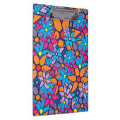 Trendy Floral Pattern Klemmbrett (Rechts)