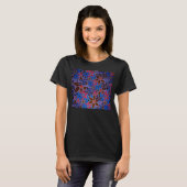 Trendy Floral Pattern Vintag #2 T-Shirt (Vorne ganz)