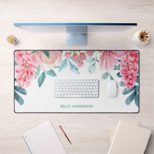Trendy Foliage Botanical Floral Muster Decal Schreibtischunterlage