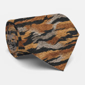 Trendy For Him Animal Print Krawatte (Gerollt)