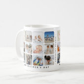 Trendy Foto Collage 'Happy Mother's Day' Geschenk Kaffeetasse (Vorderseite Links)