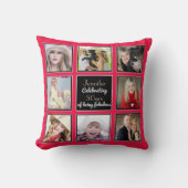 Trendy Foto Collage Pillow JEDE VERANSTALTUNG Pers Kissen (Vorderseite)