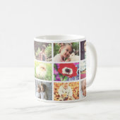 Trendy Foto Mosaik Kaffeetasse (VorderseiteRechts)