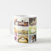 Trendy Foto Mosaik Kaffeetasse (Vorderseite Links)