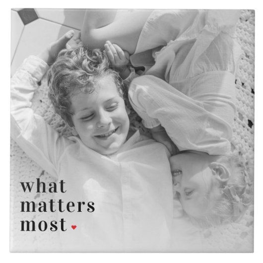 Trendy Foto und was am meisten positiv RedQuote is Fliese (Vorderseite)