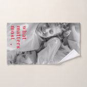 Trendy Foto und was am meisten positiv RedQuote is Handtuch (Handtuch)