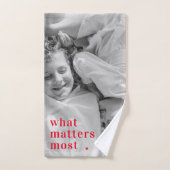 Trendy Foto und was am meisten positiv RedQuote is Handtuch (Handtuch)