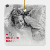 Trendy Foto und was am meisten positiv RedQuote is Keramikornament (Rückseite)