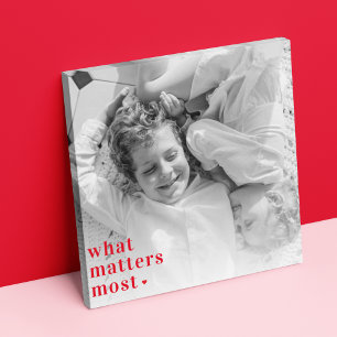 Trendy Foto und was am meisten positiv RedQuote is Leinwanddruck