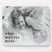 Trendy Foto und was am meisten positiv RedQuote is Mousepad (Vorne)