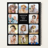Trendy FotoCollage 11 Personalisierter Kalender Planer (Rückseite)