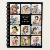 Trendy FotoCollage 11 Personalisierter Kalender Planer (Vorderseite)