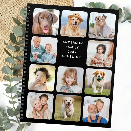 Trendy FotoCollage 11 Personalisierter Kalender Planer