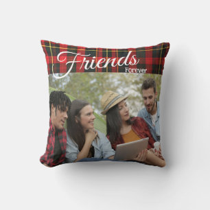 Trendy Friends Forever Foto Throw Kissen