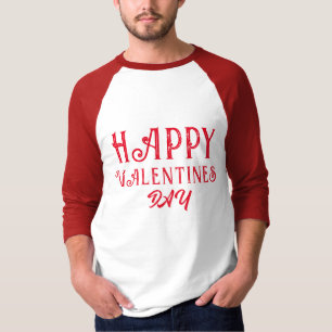 TRENDY FROHEN VALENTINSTAG ROMANTISCHES VALENTINS- T-Shirt