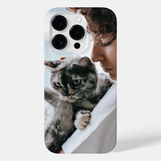 Trendy Fügen Sie Ihr eigenständiges Foto benutzerd Case-Mate iPhone Hülle (Rückseite)