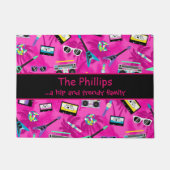 Trendy fun 80er fußmatte (Vorderseite)