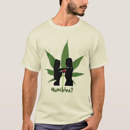 Trendy Fun Spaß Munchies? T-Shirt (Vorderseite)