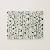 Trendy Funky NerdNerdy Geek-Retro Gläser Puzzle (Horizontal)