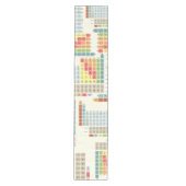 Trendy Funky NerdNerdy Geek Retro Mittelgroßer Tischläufer (Vorderseite)