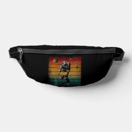 Trendy Funny Astronaut Vintag Space Planet Bauchtasche