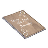 Trendy Funny Diary a Mad Personalize Journal Notizblock (Rechte Seite)
