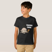 Trendy Funny Trashed Panda Drunk Raccoon Lovers Me T-Shirt (Vorne ganz)