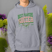 Trendy Fußballspieler Sportfans Moderne Vintage Hoodie