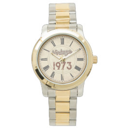 TRENDY GEBOREN VINTAG 1973 ROMAN NUMERALS ARMBANDUHR