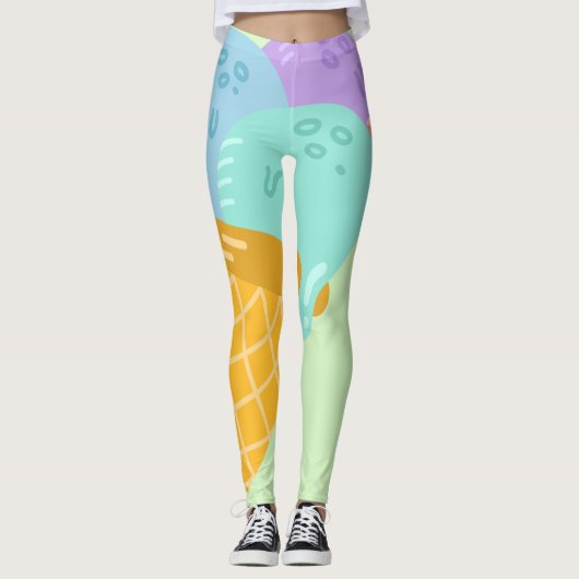 Trendy Gelato Leggings (Vorderseite)