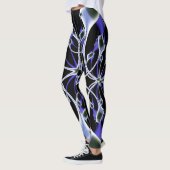 Trendy Geometric Fraktal Leggings (Links)