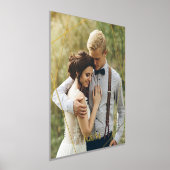 Trendy Geometric Frame Mit Monogramm Foliendrucke (Ablage )