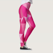 Trendy Geometric Halftone Print Leggings (Rechts)