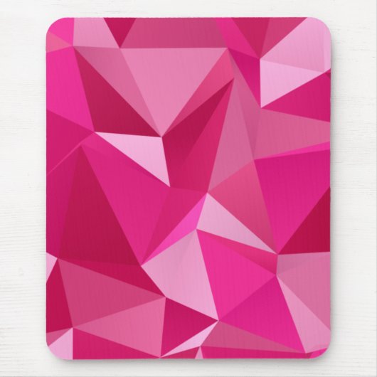 Trendy Geometric Halftone Print Mousepad (Vorne)