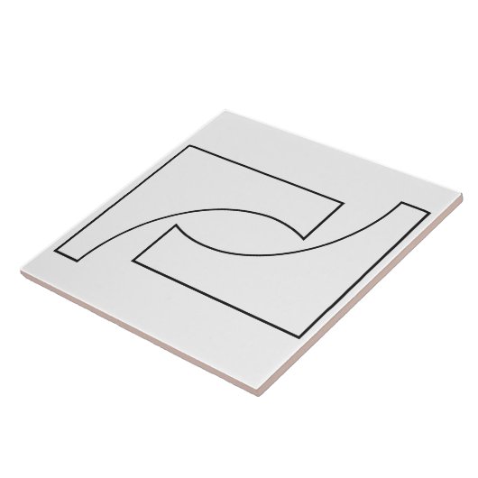 Trendy Geometric Muster Fliese (Seite)