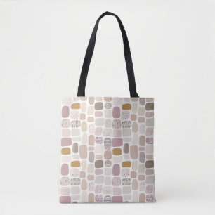 Trendy Geometric Muster Tote Bag 🌸 ✨ Tasche