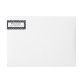 Trendy Geometric Pattern, Modern Birthday Party (Vorderseite)