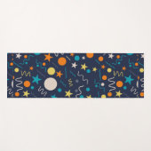 trendy geometrisch yogamatte (Vorderseite (Horizontal))