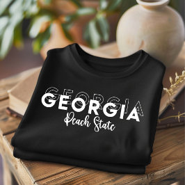 Trendy Georgia Peach Staat T - Shirt