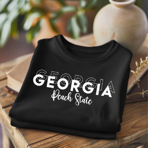 Trendy Georgia Peach Staat T - Shirt